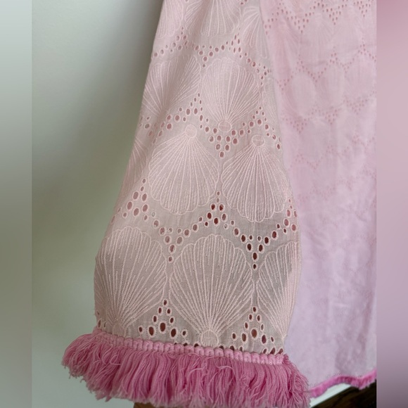 SAIL TO SABLE Eyelet Caftan – Blush | Size Small | NWOT - Picture 9 of 10